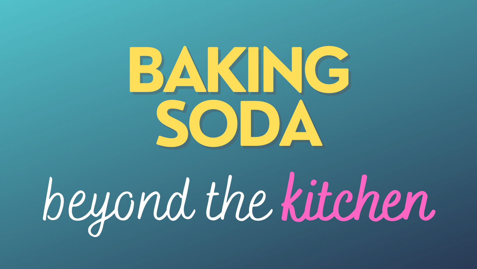 Baking Soda: Beyond the Kitchen – Discover Its Amazing Cleaning, Health, and Beauty Uses